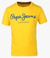 Pepe Jeans Yellow T Shirt boys