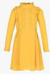 Peppermint Mustard Yellow Party Dress girls