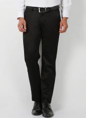 Peter England Formal Trousers  Buy Peter England Men Grey Solid Regular  Fit Trouser Online  Nykaa Fashion