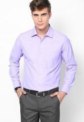 Peter England Purple Formal Shirt men