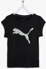Puma Black T Shirt girls
