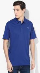 Puma Golf Tech Navy Blue Polo T Shirt men