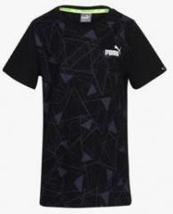 Puma Sport Style Black T Shirt boys