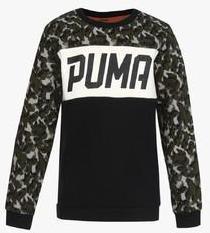 Puma Style Crew Sweat Ii Olive Nightaop Multicoloured Sweatshirt boys