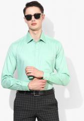 Raymond Green Slim Fit Solid Formal Shirt men
