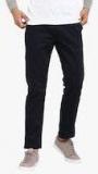 Red Tape Navy Blue Solid Slim Fit Chinos men