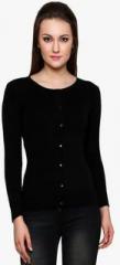 Renka Black Solid Sweater women