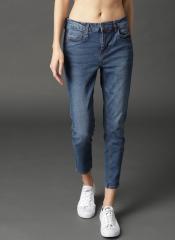 Roadster Blue Skinny Fit Mid Rise Clean Look Jeans women