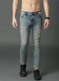 Roadster Men Blue Skinny Fit Mid Rise Mildly Distressed Stretchable Jeans
