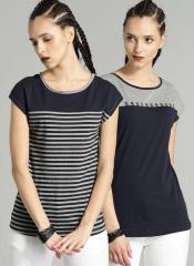 Roadster Pack of 2 T shirts women