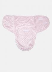 Rock-a-bye Baby Pink Textured Swaddle Bag girls