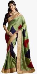 Roop Kashish Green Embellished Saree women