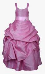 Samsara Couture Pink Casual Dress girls