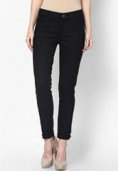 Sf Jeans By Pantaloons Black Solid Jeans women