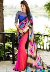 Shaily Multicoloured Printed Saree women