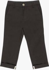 Shoppertree Brown Solid Trouser boys