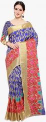 Shree Sanskruti Multicoloured Embellished Saree women
