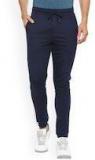 Solly Sport Navy Blue Solid Joggers men