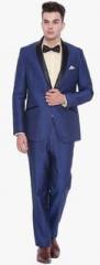 Suitltd Blue Solid Suit men