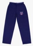 Sweet Angel Navy Blue Straight Fit Track Pant girls