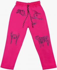 Sweet Angel Pink Straight Fit Trackpants girls