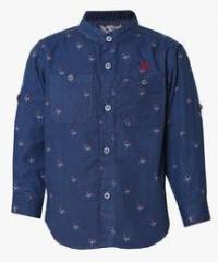 Tales & Stories Blue Casual Shirt boys