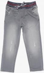 Tales & Stories Grey Regular Fit Jeans boys