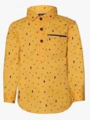 Tales & Stories Yellow Casual Shirt boys