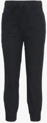 The Childrens Place Black Regular Fit Joggers boys