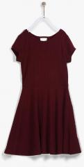 The Childrens Place Maroon Casual Dress girls