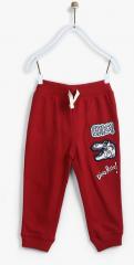 The Childrens Place Red Slim Fit Joggers boys