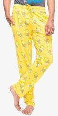 The Simpsons Lemon Printed Pyjama men