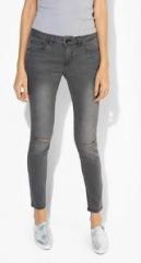 Tom Tailor Grey Mid Rise Skinny Fit Jeans women
