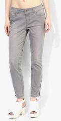 Tom Tailor Grey Solid Jeans women