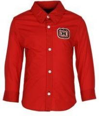 Tommy Hilfiger Red Casual Shirt boys