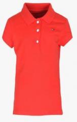 Tommy Hilfiger Red Casual Top girls