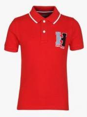 Tommy Hilfiger Red Polo T Shirt boys