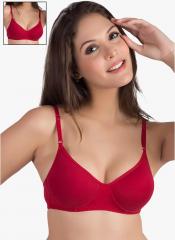 Tweens Pack Of 2 Red Lightly Padded T Shirt Bra women