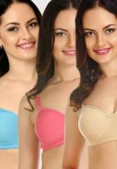 Tweens Pack Of 3 Multicoloured Bra women