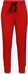 U S Polo Assn Kids Red Casual Track Pant boys