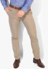 Buy Van Heusen Grey Super Slim Fit Self Pattern Trousers for Mens Online   Tata CLiQ