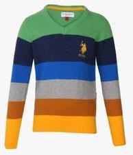 U S Polo Assn Multicoloured Sweater boys