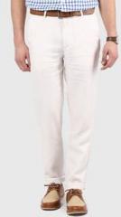 U S Polo Assn Off White Regular Fit Chinos men