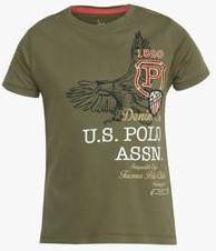 U S Polo Assn Olive T Shirt boys