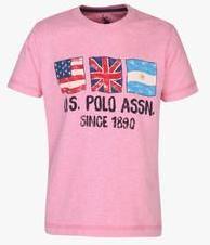 U S Polo Assn Pink T Shirt boys