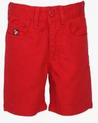 U S Polo Assn Red Shorts boys