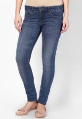 United Colors Of Benetton Blue Coloured Jeans women