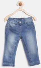 United Colors Of Benetton Blue Mid Rise Jeans girls
