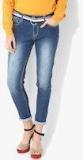 United Colors Of Benetton Blue Mid Rise Jeans women