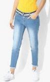 United Colors Of Benetton Blue Mid Rise Skinny Fit Jeans women